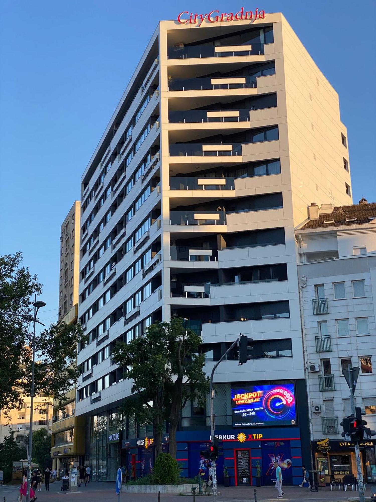 Sky Apartments Nowy Sad Zewnętrze zdjęcie